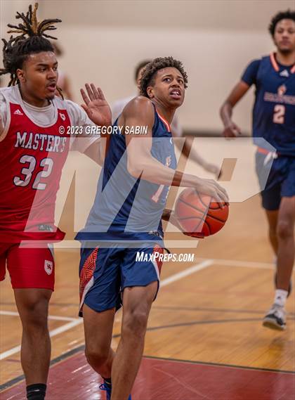 Thumbnail 3 in Bradford Christian Academy vs. Master's (St. Andrew's Holiday Classic) photogallery.