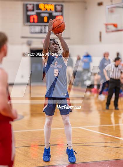 Thumbnail 1 in Bradford Christian Academy vs. Master's (St. Andrew's Holiday Classic) photogallery.
