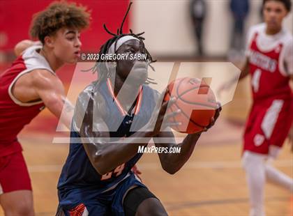 Thumbnail 3 in Bradford Christian Academy vs. Master's (St. Andrew's Holiday Classic) photogallery.
