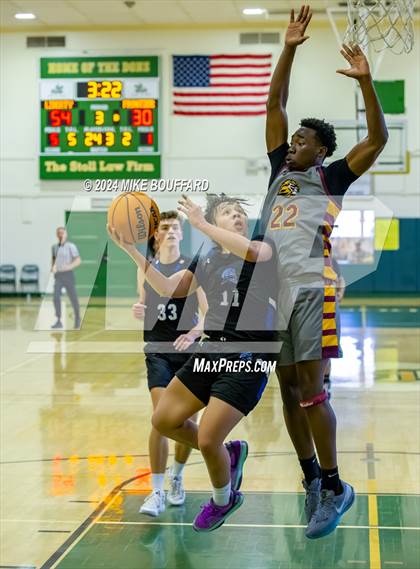 Thumbnail 2 in Liberty vs Frontier (Santa Barbara Holiday Classic) photogallery.