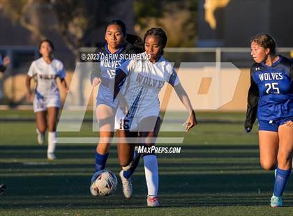 Thumbnail 3 in Desert Mountain vs Chandler (Coyote Classic Tournament) photogallery.