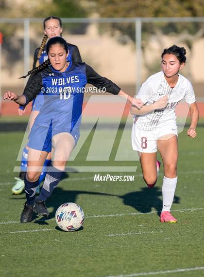 Thumbnail 1 in Desert Mountain vs Chandler (Coyote Classic Tournament) photogallery.