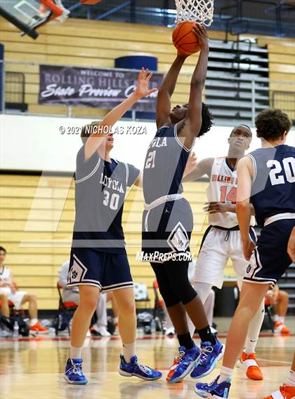 Thumbnail 2 in Loyola vs. Rolling Hills Prep (Rolling Hills State Preview) photogallery.