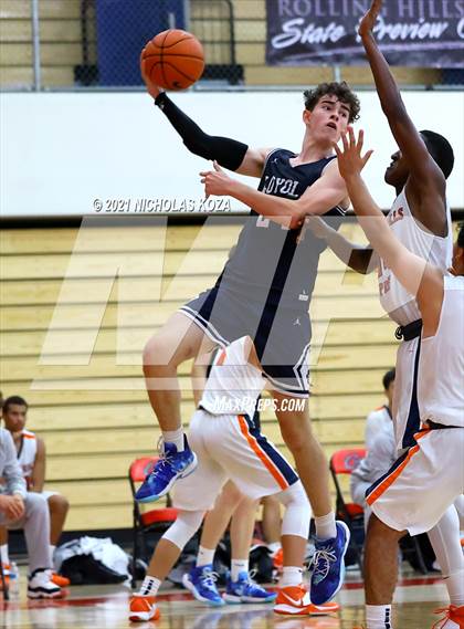 Thumbnail 2 in Loyola vs. Rolling Hills Prep (Rolling Hills State Preview) photogallery.