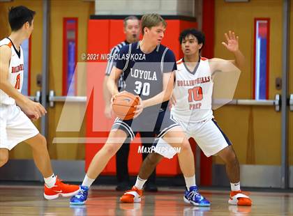 Thumbnail 3 in Loyola vs. Rolling Hills Prep (Rolling Hills State Preview) photogallery.