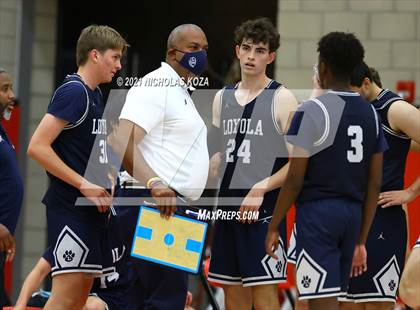 Thumbnail 3 in Loyola vs. Rolling Hills Prep (Rolling Hills State Preview) photogallery.