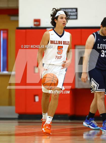 Thumbnail 2 in Loyola vs. Rolling Hills Prep (Rolling Hills State Preview) photogallery.