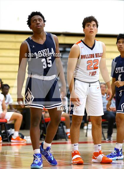 Thumbnail 3 in Loyola vs. Rolling Hills Prep (Rolling Hills State Preview) photogallery.