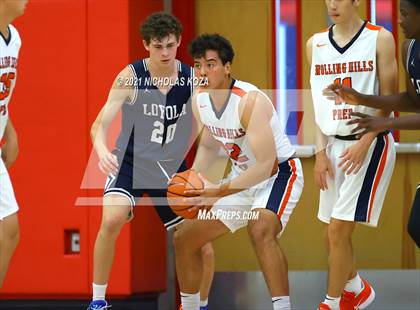 Thumbnail 3 in Loyola vs. Rolling Hills Prep (Rolling Hills State Preview) photogallery.