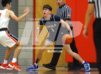 Thumbnail 3 in Loyola vs. Rolling Hills Prep (Rolling Hills State Preview) photogallery.