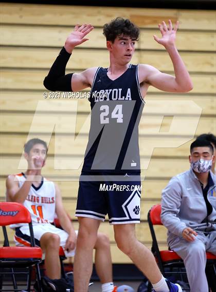 Thumbnail 2 in Loyola vs. Rolling Hills Prep (Rolling Hills State Preview) photogallery.
