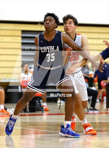 Thumbnail 1 in Loyola vs. Rolling Hills Prep (Rolling Hills State Preview) photogallery.