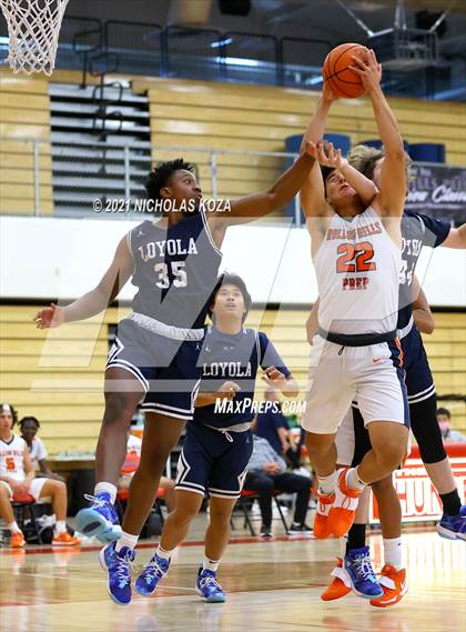 Thumbnail 1 in Loyola vs. Rolling Hills Prep (Rolling Hills State Preview) photogallery.