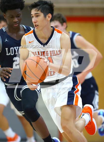 Thumbnail 3 in Loyola vs. Rolling Hills Prep (Rolling Hills State Preview) photogallery.