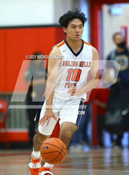 Thumbnail 3 in Loyola vs. Rolling Hills Prep (Rolling Hills State Preview) photogallery.