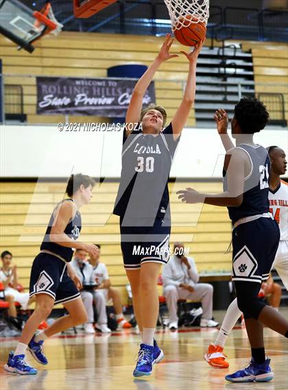 Thumbnail 1 in Loyola vs. Rolling Hills Prep (Rolling Hills State Preview) photogallery.