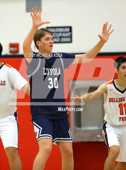 Thumbnail 1 in Loyola vs. Rolling Hills Prep (Rolling Hills State Preview) photogallery.