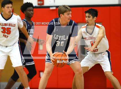 Thumbnail 1 in Loyola vs. Rolling Hills Prep (Rolling Hills State Preview) photogallery.