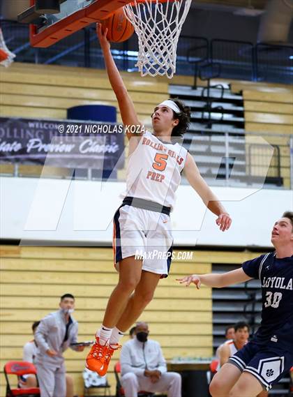 Thumbnail 3 in Loyola vs. Rolling Hills Prep (Rolling Hills State Preview) photogallery.