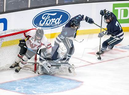 Thumbnail 1 in Watertown vs Sandwich (MIAA Division 4 State Final) photogallery.