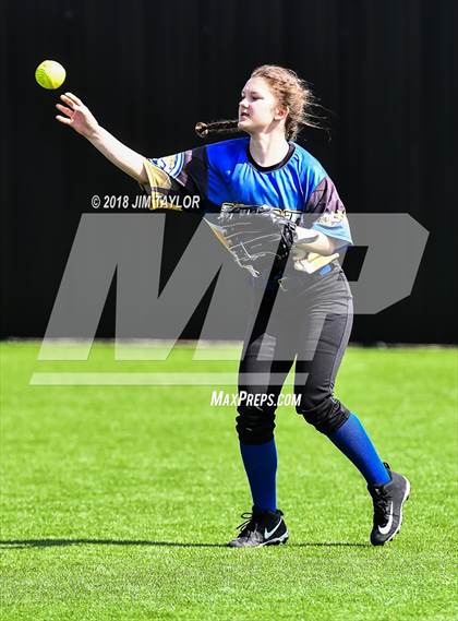 Thumbnail 3 in Bland vs Farmersville (Graford Tournament) photogallery.
