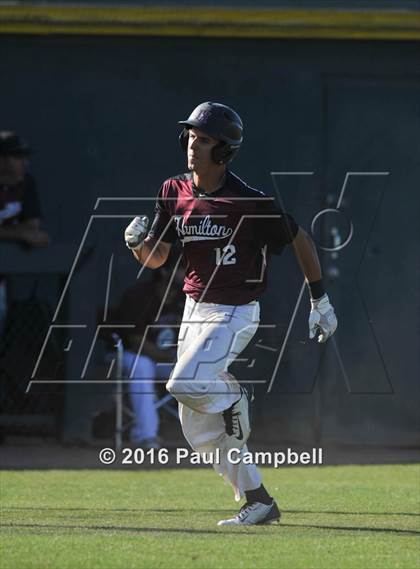 Thumbnail 2 in Hamilton vs. Brophy College Prep (Horizon Baseball Tournament) photogallery.
