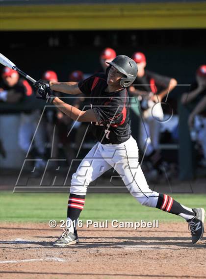 Thumbnail 3 in Hamilton vs. Brophy College Prep (Horizon Baseball Tournament) photogallery.