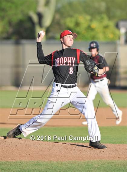 Thumbnail 3 in Hamilton vs. Brophy College Prep (Horizon Baseball Tournament) photogallery.