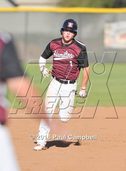 Thumbnail 2 in Hamilton vs. Brophy College Prep (Horizon Baseball Tournament) photogallery.