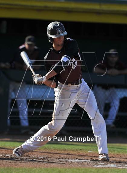 Thumbnail 3 in Hamilton vs. Brophy College Prep (Horizon Baseball Tournament) photogallery.