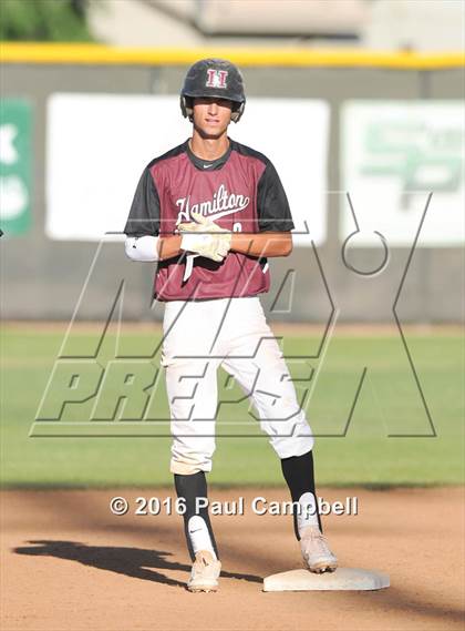 Thumbnail 3 in Hamilton vs. Brophy College Prep (Horizon Baseball Tournament) photogallery.