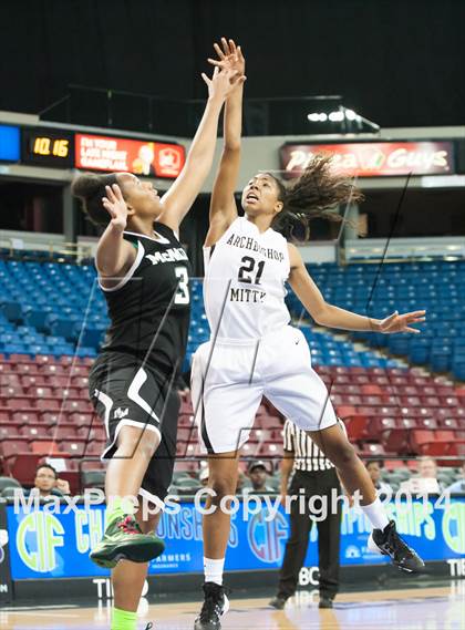 Thumbnail 1 in Archbishop Mitty vs. McNair (CIF NorCal Regional D2 Final) photogallery.