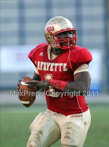 Thumbnail 2 in Lafayette vs. North Pike (MHSAA Class 4A Final) photogallery.