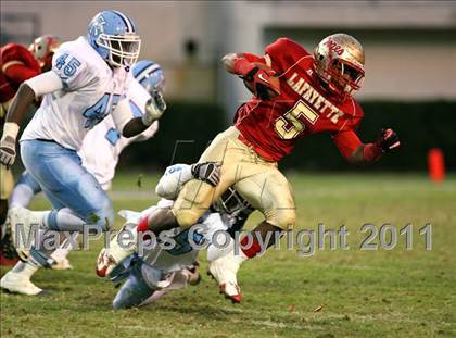 Thumbnail 1 in Lafayette vs. North Pike (MHSAA Class 4A Final) photogallery.