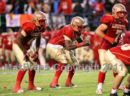 Thumbnail 3 in Lafayette vs. North Pike (MHSAA Class 4A Final) photogallery.