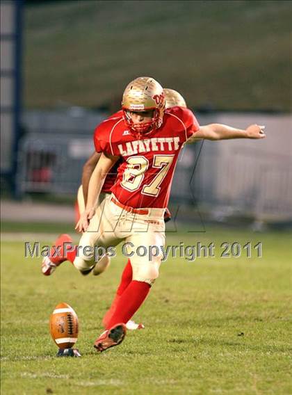 Thumbnail 3 in Lafayette vs. North Pike (MHSAA Class 4A Final) photogallery.
