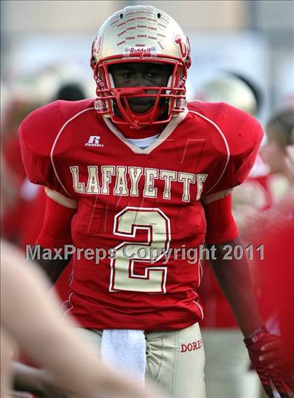 Thumbnail 1 in Lafayette vs. North Pike (MHSAA Class 4A Final) photogallery.