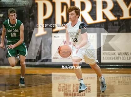 Thumbnail 3 in Canton Central Catholic @ Perry photogallery.