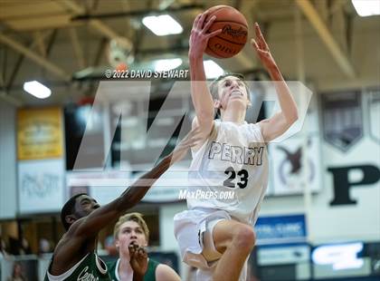 Thumbnail 2 in Canton Central Catholic @ Perry photogallery.