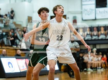 Thumbnail 3 in Canton Central Catholic @ Perry photogallery.