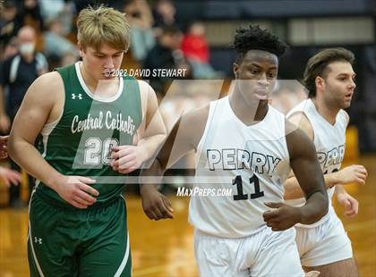 Thumbnail 3 in Canton Central Catholic @ Perry photogallery.