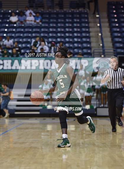 Thumbnail 1 in Santa Fe Christian vs. Lincoln (CIF San Diego Division I Final) photogallery.