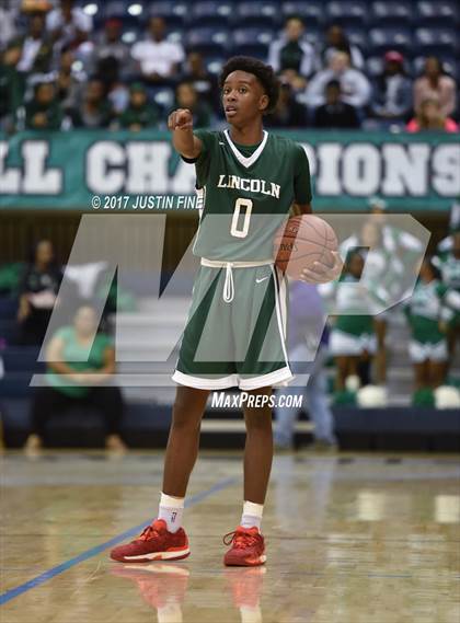 Thumbnail 3 in Santa Fe Christian vs. Lincoln (CIF San Diego Division I Final) photogallery.
