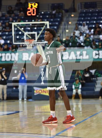 Thumbnail 3 in Santa Fe Christian vs. Lincoln (CIF San Diego Division I Final) photogallery.