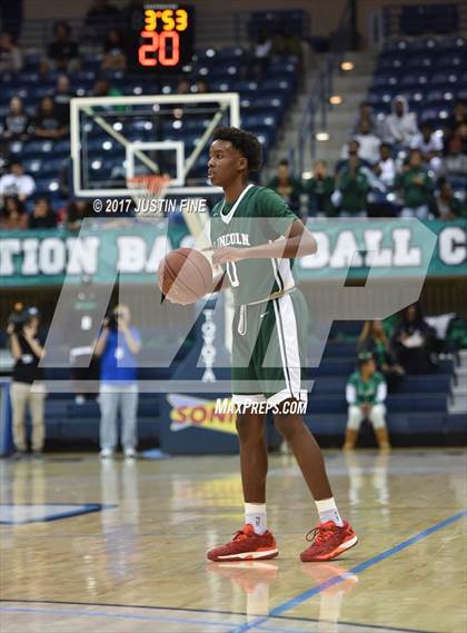 Thumbnail 2 in Santa Fe Christian vs. Lincoln (CIF San Diego Division I Final) photogallery.