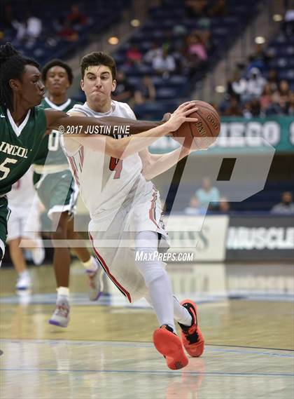 Thumbnail 1 in Santa Fe Christian vs. Lincoln (CIF San Diego Division I Final) photogallery.