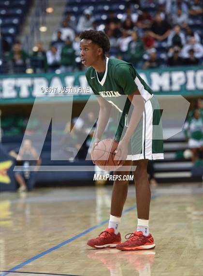 Thumbnail 1 in Santa Fe Christian vs. Lincoln (CIF San Diego Division I Final) photogallery.