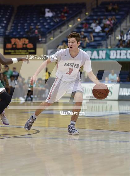 Thumbnail 3 in Santa Fe Christian vs. Lincoln (CIF San Diego Division I Final) photogallery.