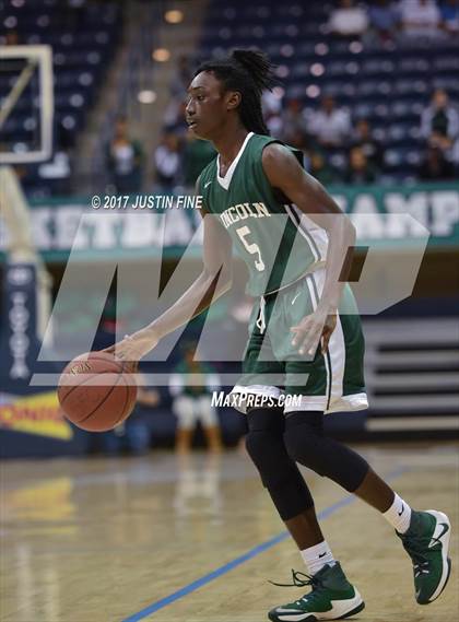 Thumbnail 3 in Santa Fe Christian vs. Lincoln (CIF San Diego Division I Final) photogallery.