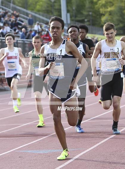 Thumbnail 2 in 50th Annual Loucks Games (Men's 800 Meter Run) photogallery.
